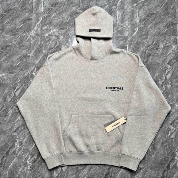 Essentials Other - Essentials Fear Of God Gray Hoodie
